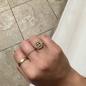 Dior Clair d lune ring. Size LARGE. never worn